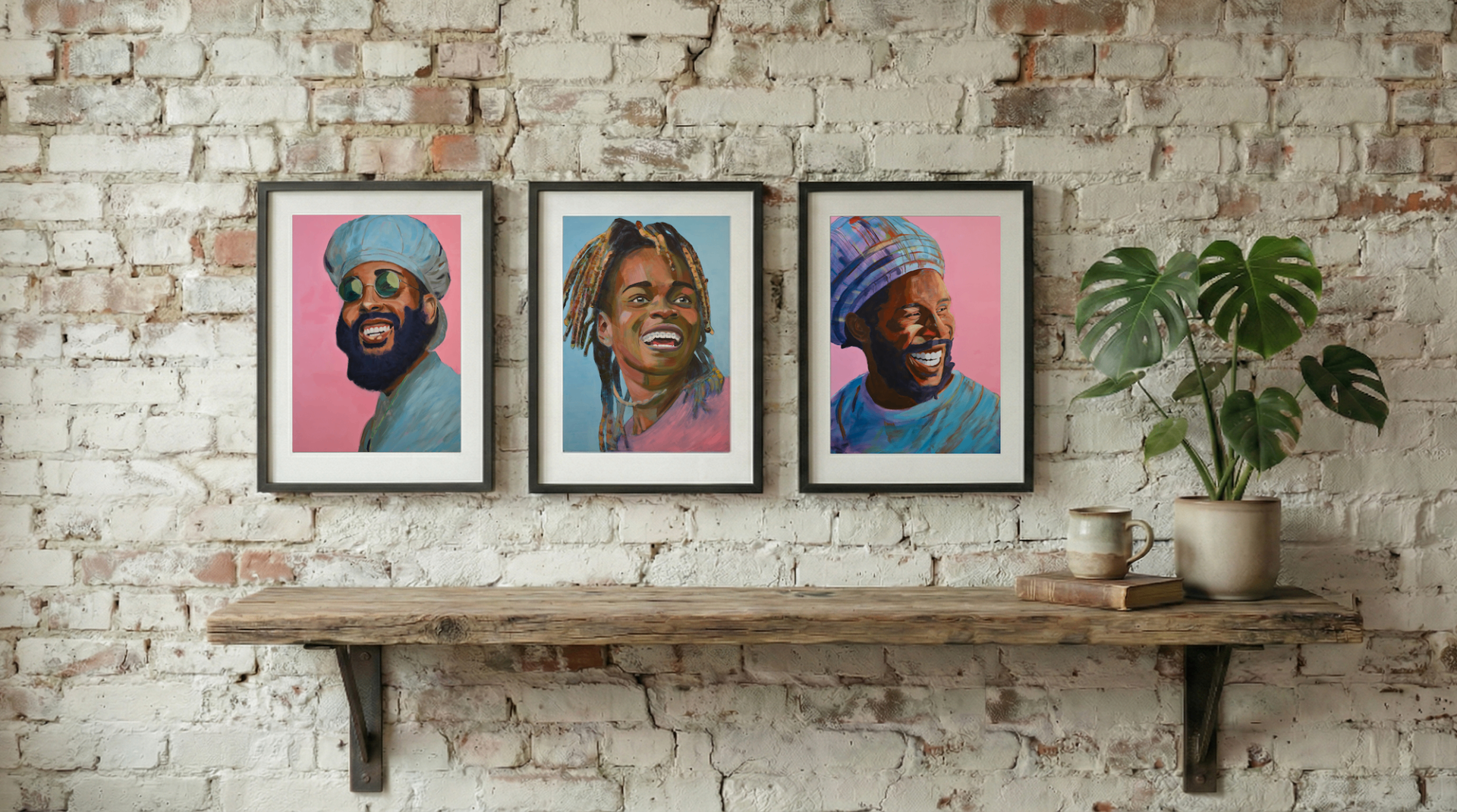 Full collection — three limited prints